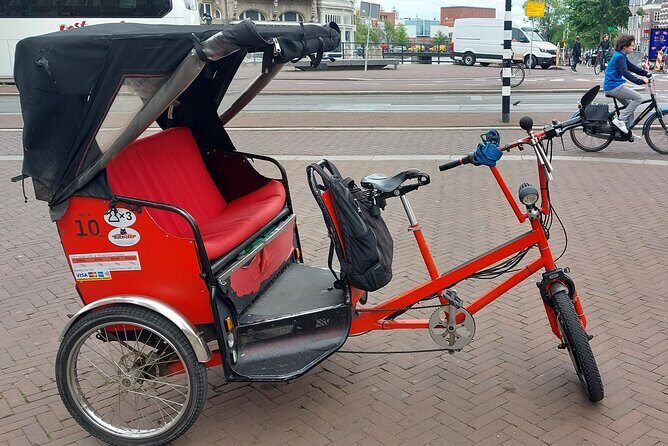 2 Hours Private Amsterdam Rickshaw Tour - The Skinny Bridge and Museumplein zone: photo-ready Amsterdam geometry