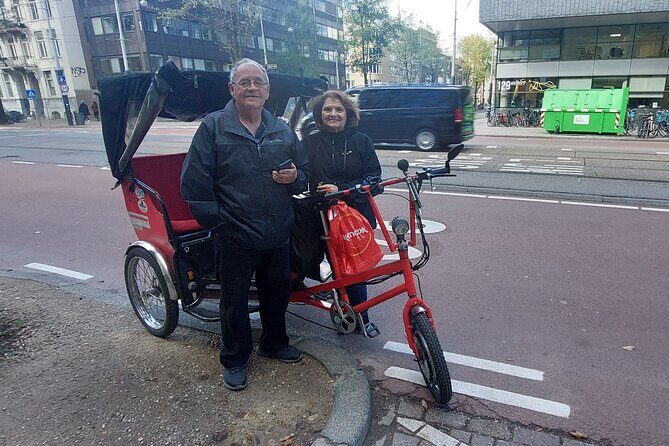 2 Hours Private Amsterdam Rickshaw Tour - Anne Frank House area and Vondelpark: meaning and a reset