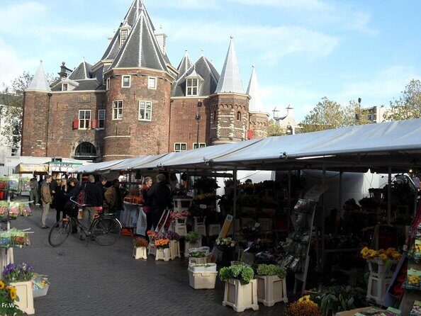 A 3-Hour Private Guided Tour Through Amsterdam with a Local - Bloemenmarkt and Amsterdam’s mayor residence: small stops, smart meaning