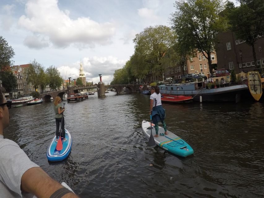 Amsterdam: 2-Hour Stand Up Paddle Board Tour - The big museum-area payoff: Nautical Museum and a replica ship