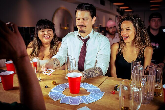 Amsterdam Beer Olympics - The Drinking Games and the Game-Master Effect