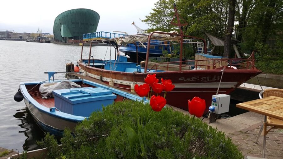 Amsterdam: Canal Cruise on a Wooden Refugee Boat - The story aboard: from smugglers in the Mediterranean to boats in Amsterdam canals