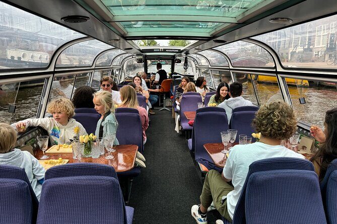 Amsterdam Cheese and Wine Canal Cruise - UNESCO canal belt facts: 165 canals and 1,680 bridges