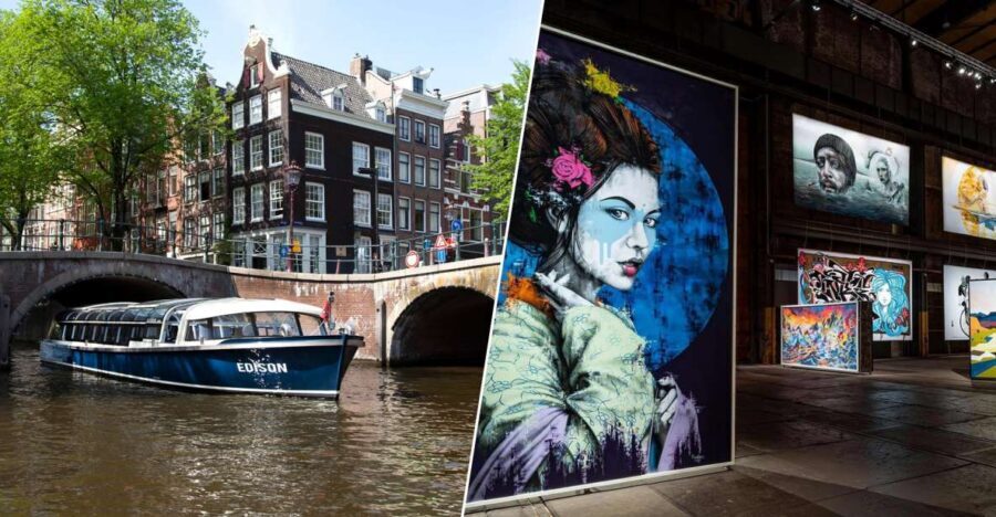 Amsterdam: City Canal Cruise & Straat Museum - Straat Museum at NDSM-Plein 1: Street Art With Context, Not Just Instagram Shots