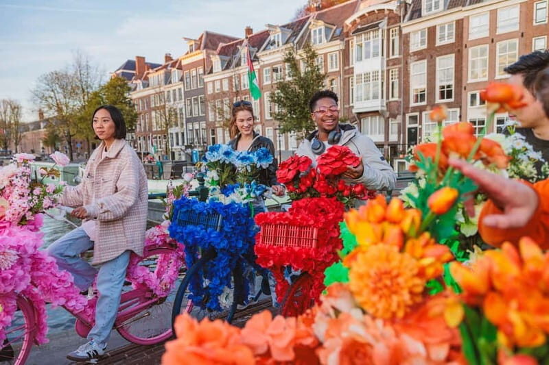 Amsterdam: Explore Canals, Guided Tour on Flower Bikes - Price Check: Does $27 for 1.5 Hours Make Sense?