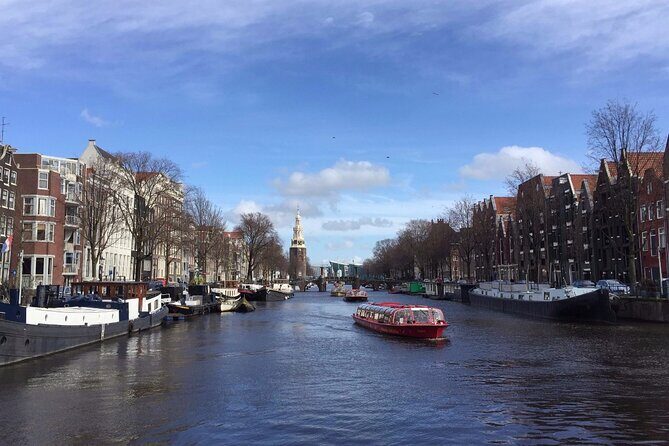 Amsterdam full day tour: Walking, Biking and Cruising - Canal Cruise from Prins Hendrikkade: Audio-Guided Views with Real Amsterdam Vistas