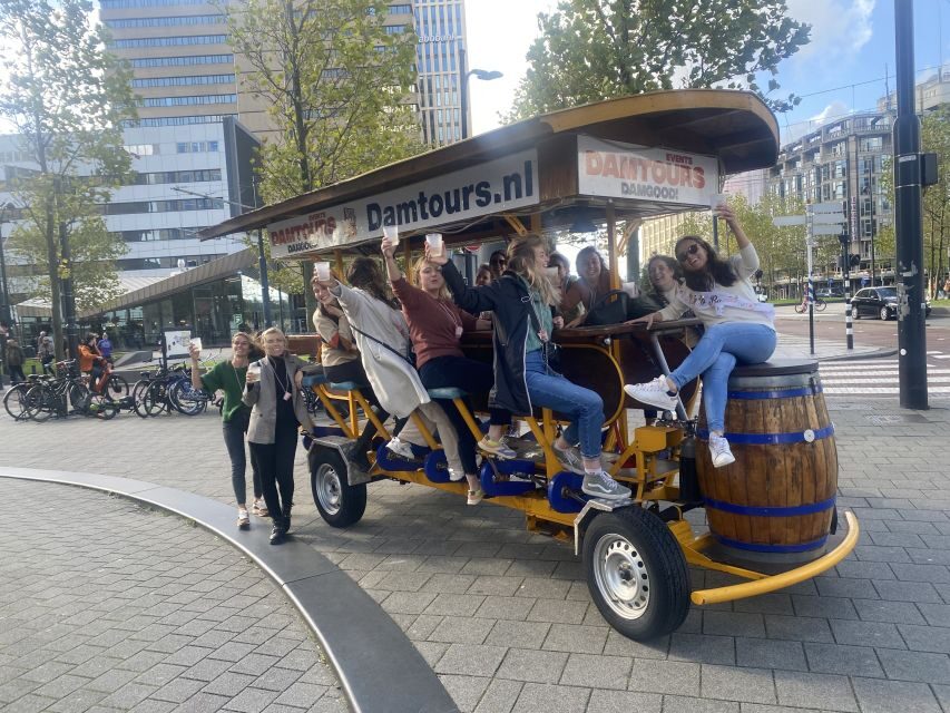 Amsterdam: Guided Beer or Prosecco Bike Tour - Drinks: beer, Prosecco, or a mixed plan for your whole group