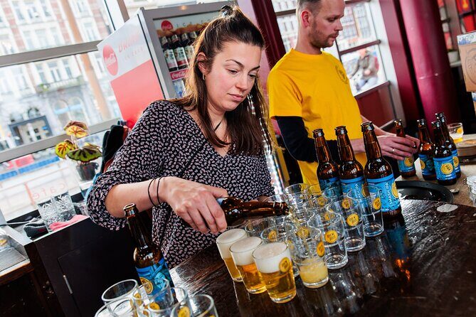 Amsterdam Guided Craft Beer Tasting with Cheese & Sausauge - Cheese and sausage snacks: the break that keeps the tasting fun