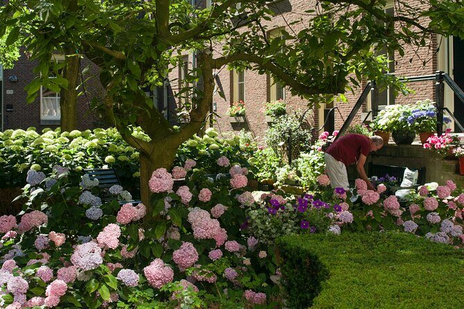 Amsterdam: Hidden Gems Walking Tour in German - Hofje Van Brienen and Karthuizerhof: Religion and Green Quiet