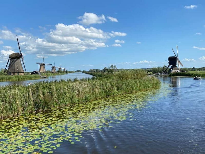 Amsterdam: Kinderdijk, Euromast, Delft and Den Haag Day Tour - Delft: medieval towers, canals, and gables without the crush