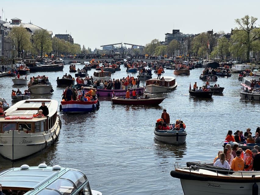 Amsterdam: Kingsday Party Cruise including Drinks - Orange Day Essentials: What to Wear and Bring