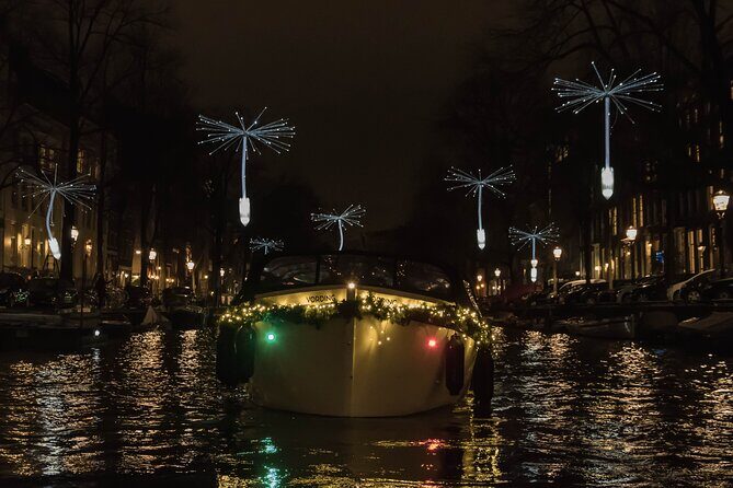 Amsterdam Light Festival: Canal Cruise + Bite & Unlimited Drinks - Key Things to Know Before You Board