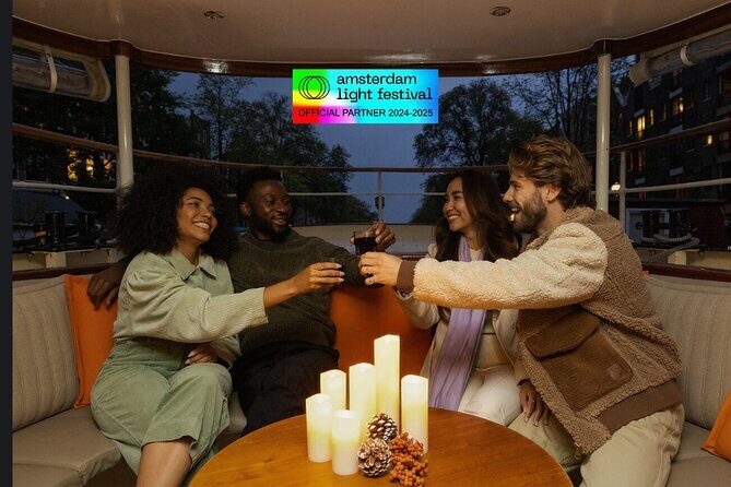 Amsterdam Light Festival: Cruise Unlimited Drinks & Bite option - Key things to know before you go