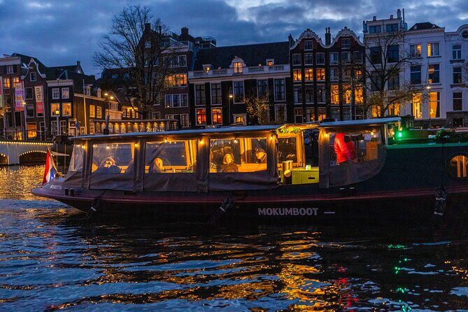 Amsterdam: Light Festival Open Boat - Unl. Drinks Option - Your Open-Boat Setup: Electric Quiet, Warm Gear, and Room to Move