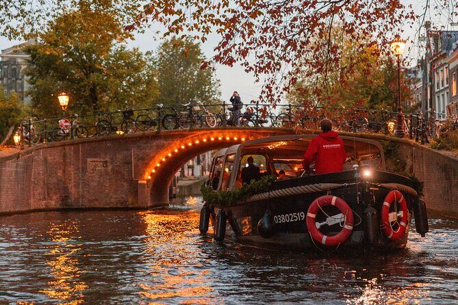 Amsterdam: Light Festival Open Boat - Unl. Drinks Option - The Former Navy Storage: Maritime History on a Big Dutch Scale