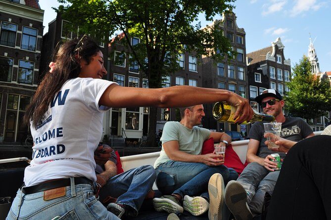 Amsterdam Open Boat Cruise in Old City Center with Live Guide - Meeting at Amstel 51F by the Hermitage Museum