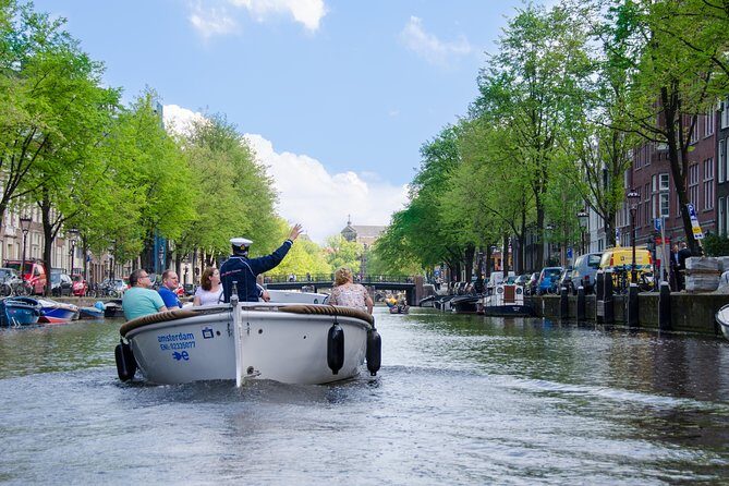 Amsterdam Open Boat Sightseeing Canal Cruise - Where you board, how long it takes, and the pace you’ll feel