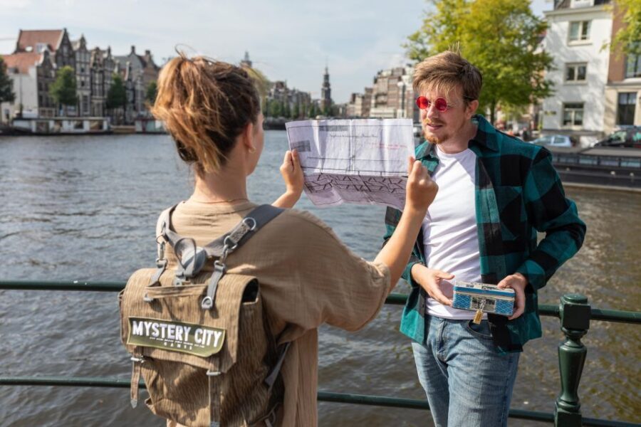 Amsterdam: "Operation 45 " Treasure Hunt Walking Tour - The Route: A 3 km, 2-Hour Puzzle Walk Through Amsterdam’s Jewish District