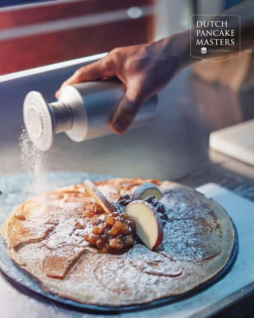 Amsterdam: Pancakes at Dutch Pancake Masters - The classic pancake moment: how to choose savory vs sweet