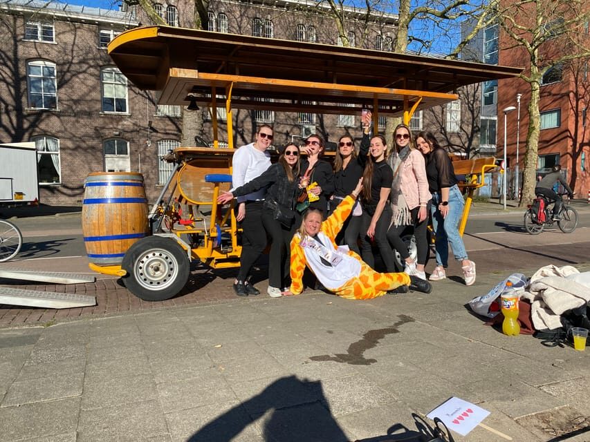 Amsterdam: Party Bike Tour with Beer - Key things to know before you book