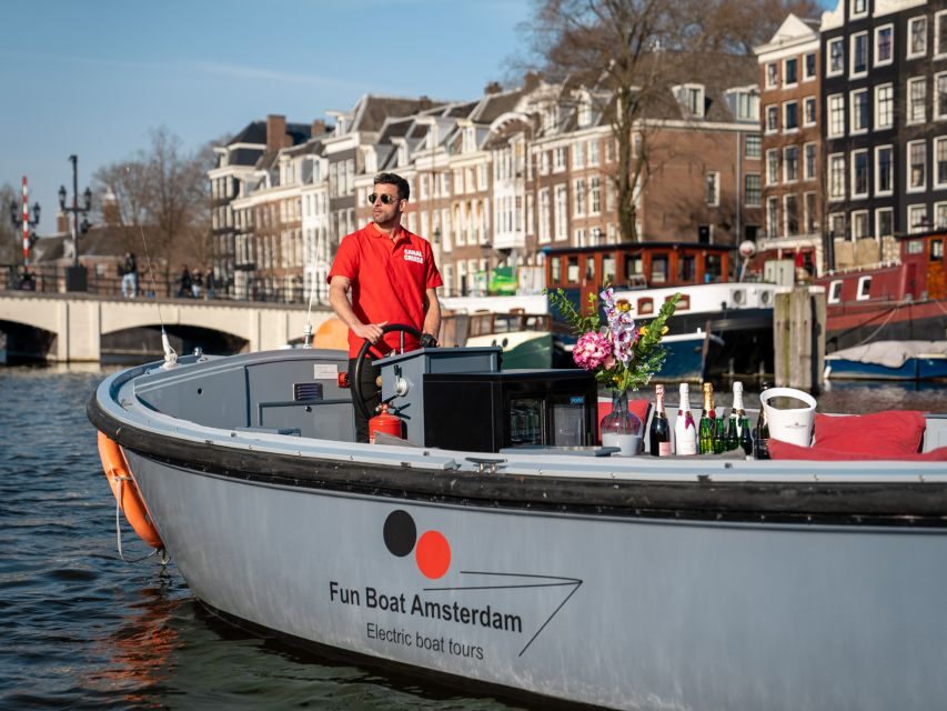 Amsterdam: Private Luxury Cruise with Drinks & Silent Disco - A private luxury open-boat cruise that feels like your own canal bubble