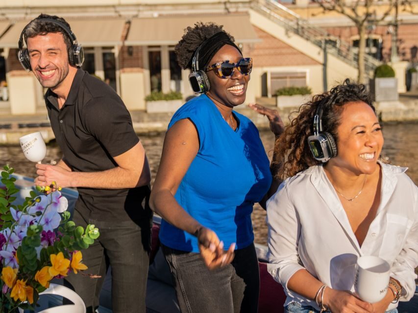 Amsterdam: Private Luxury Cruise with Drinks & Silent Disco - Silent disco on the canals: the fun twist (and the reason loud music stays off the water)