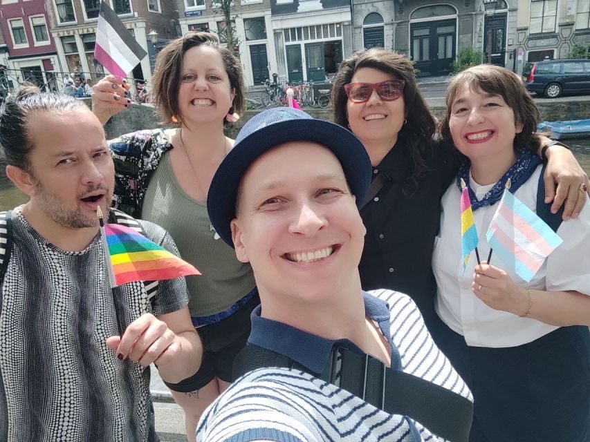 Amsterdam: Queer City Walking Tour With Local Guide - Belle and Condomerie: quick stops with big emotional weight