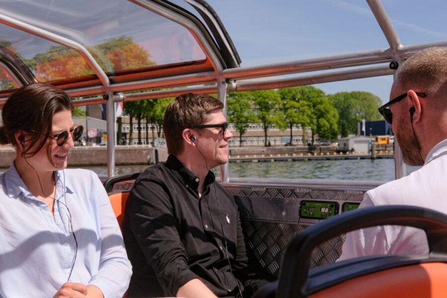 Amsterdam: Semi-Open Canal Boat Cruise - Getting to Lovers Canal Cruises near Amsterdam Centraal