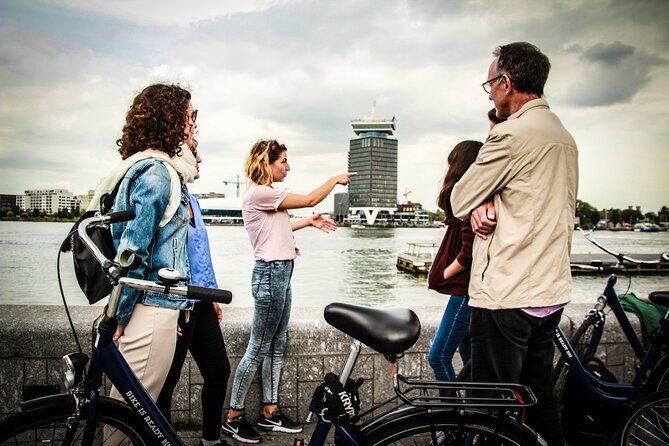 Amsterdam Small-Group Bike Tour With Canal Cruise, Drinks, Cheese - Ending bike at Prins Hendrik Bust, then switching to canal time