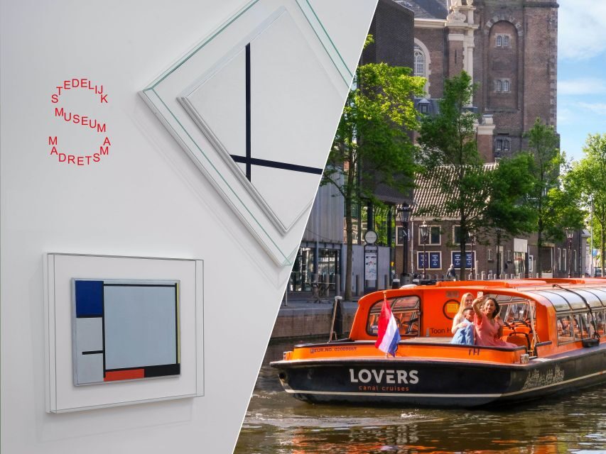 Amsterdam: Stedelijk Museum and 1-Hour Canal Cruise - How the day flows: modern art first, then canals