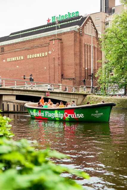 Amsterdam: The Heineken Flagship Canal Cruise - What you get on board: premium beer plus guided Amsterdam facts