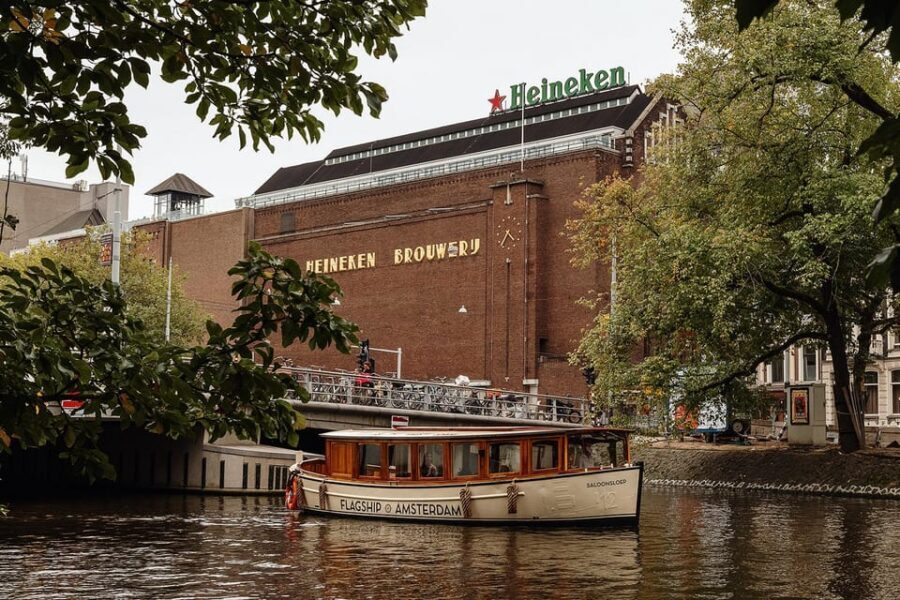 Amsterdam: The Heineken Flagship Canal Cruise - Meet at the Rijksmuseum canal dock and get on fast