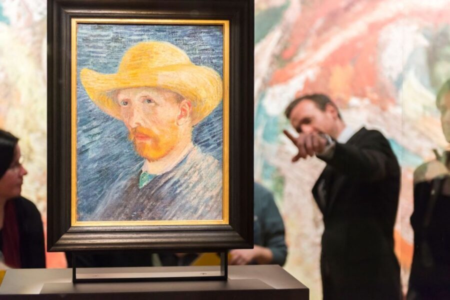 Amsterdam: Van Gogh Museum Ticket & Guided Tour - Hearing the guide in crowded galleries: small group control