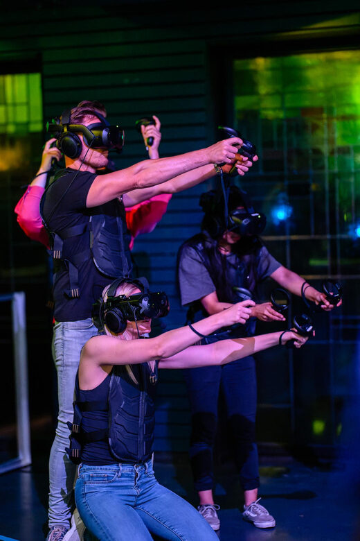 Amsterdam: VR Game Park Free-Roaming Experience - How free-roaming VR works at A’DAM VR