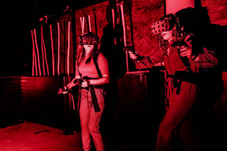 Amsterdam: VR Game Park Free-Roaming Experience - The four games: pick your vibe (zombies, monsters, pirate treasure, ghosts)