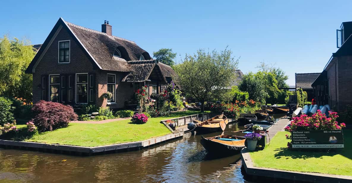Amsterdam: Zaanse Schans and Giethoorn Day Trip with Cruise - How the Day Starts in Amsterdam: Mercedes Minivan + Comfort Extras