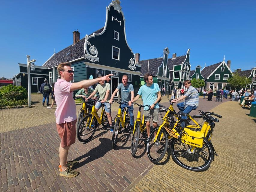 Amsterdam: Zaanse Schans E-Bike Tour with Windmills & Cheese - The Return Ride: Verkadefabriek, Zaandam Stops, and Kissing Couple Photos