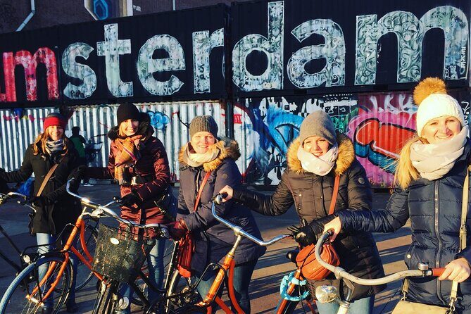 Amsterdam's Hidden Gems and Street Art Bike Tour - Cycling the bikepaths of Amsterdam North and the Eye film theater