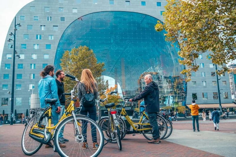 Discover Rotterdam: Classic Highlights Bike Tour by a Local - Hotel New York to Erasmus Bridge: big-city icons, seen at speed