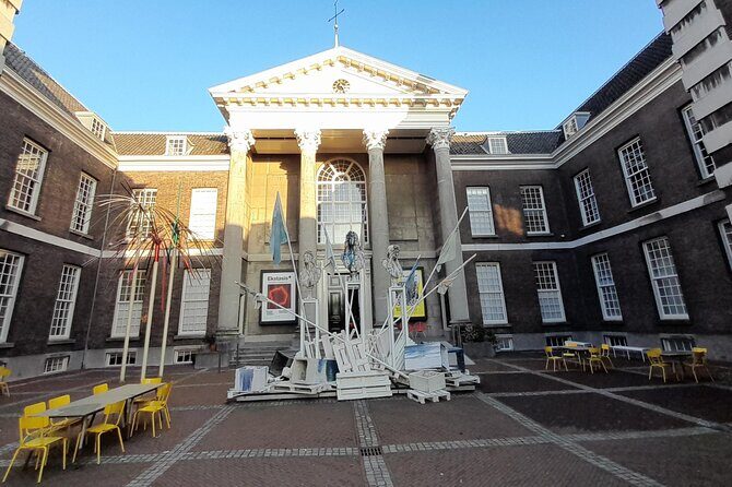 e-Scavenger hunt Schiedam: Explore the city at your own pace - Stop 4: The 1794 stone scaffolding mill on the Westvest
