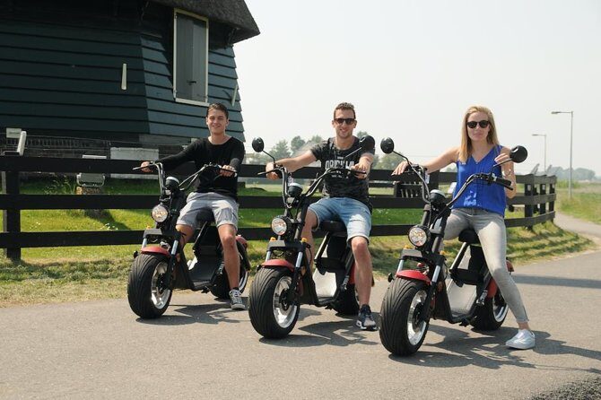 E-scooter rental Volendam - Countryside of Amsterdam - How the route works: picking villages that match your time