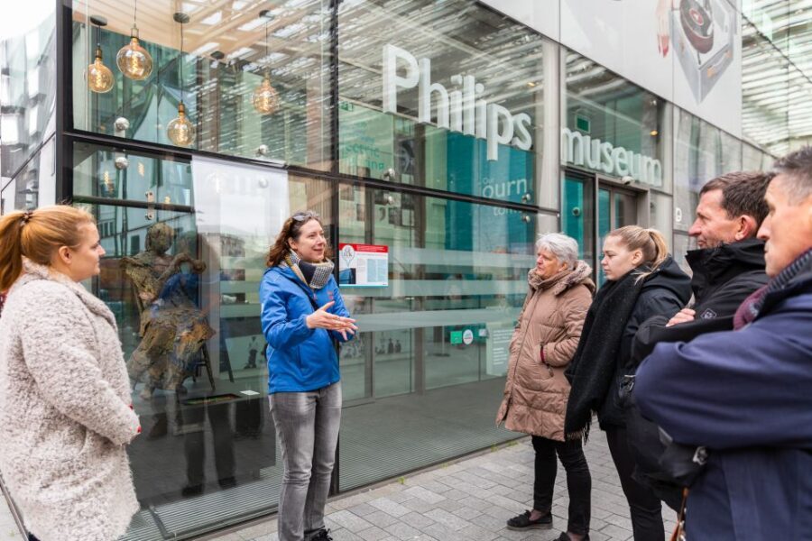 Eindhoven: City Center Walking Tour - Philips Lightbulb Factory Clue: The Industrial Spark