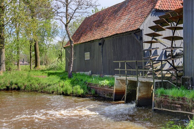 Eindhoven: E-Fatbike Tour In The Footsteps of Vincent van Gogh - The Watermill From His Exact Angle, Plus Dusk Light on the Starry Path