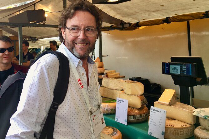 Exclusive Cheese Walk & Dutch Wine Discovery - Spui Book Market at Spui Square: orientation, then a quick food-and-streets warm-up