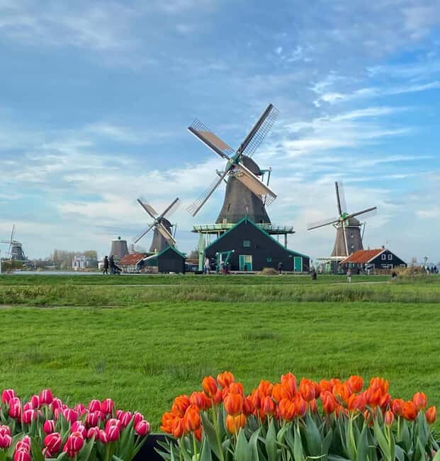 From Amsterdam; Alkmaar Cheese market & Zaanse Schans - The Waagplein scene: cheese bell, action, and why it feels real