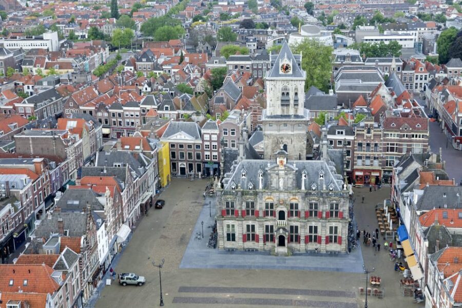 From Amsterdam: Rotterdam, The Hague & Delft Private Tour - Markthal, Oude Haven, and river views from the Meuse