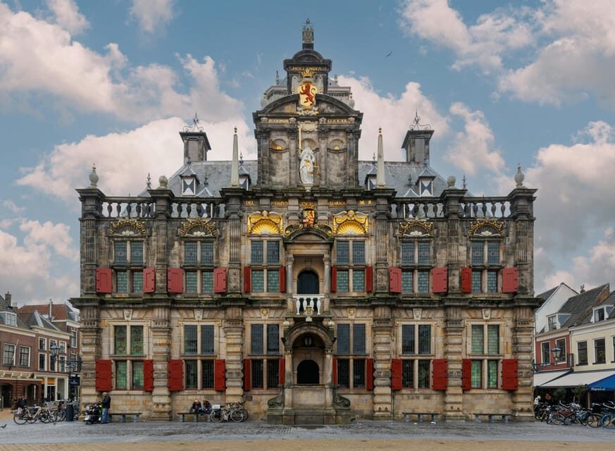 From Amsterdam: Rotterdam to The Hague and Delft - Delft’s Stadhuis and Vermeer Centrum: town hall pride and painter power