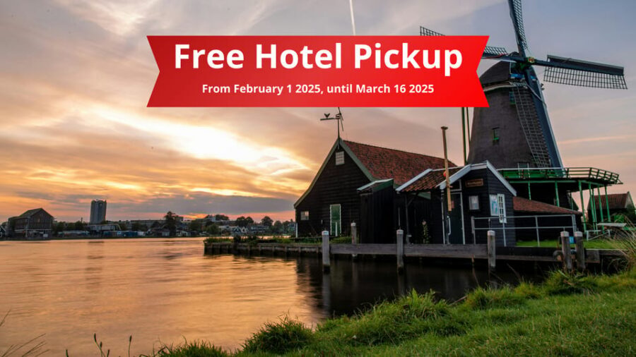 From Amsterdam: Zaanse Schans and Giethoorn Day Trip - Starting at ALOHA: finding the meeting point fast