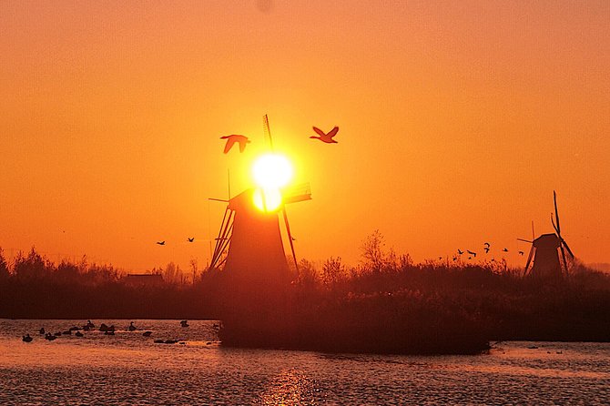 Kinderdijk Photography tour - Stop 1: the windmill walk and curated photography spots