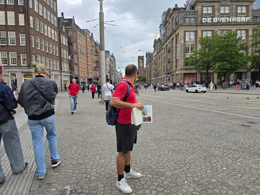 Liberal Amsterdam: Small-Group Walking Tour & Anne Frank VR - HIV/AIDS Monument to Amsterdam Centraal: learning Amsterdam’s systems, not just landmarks